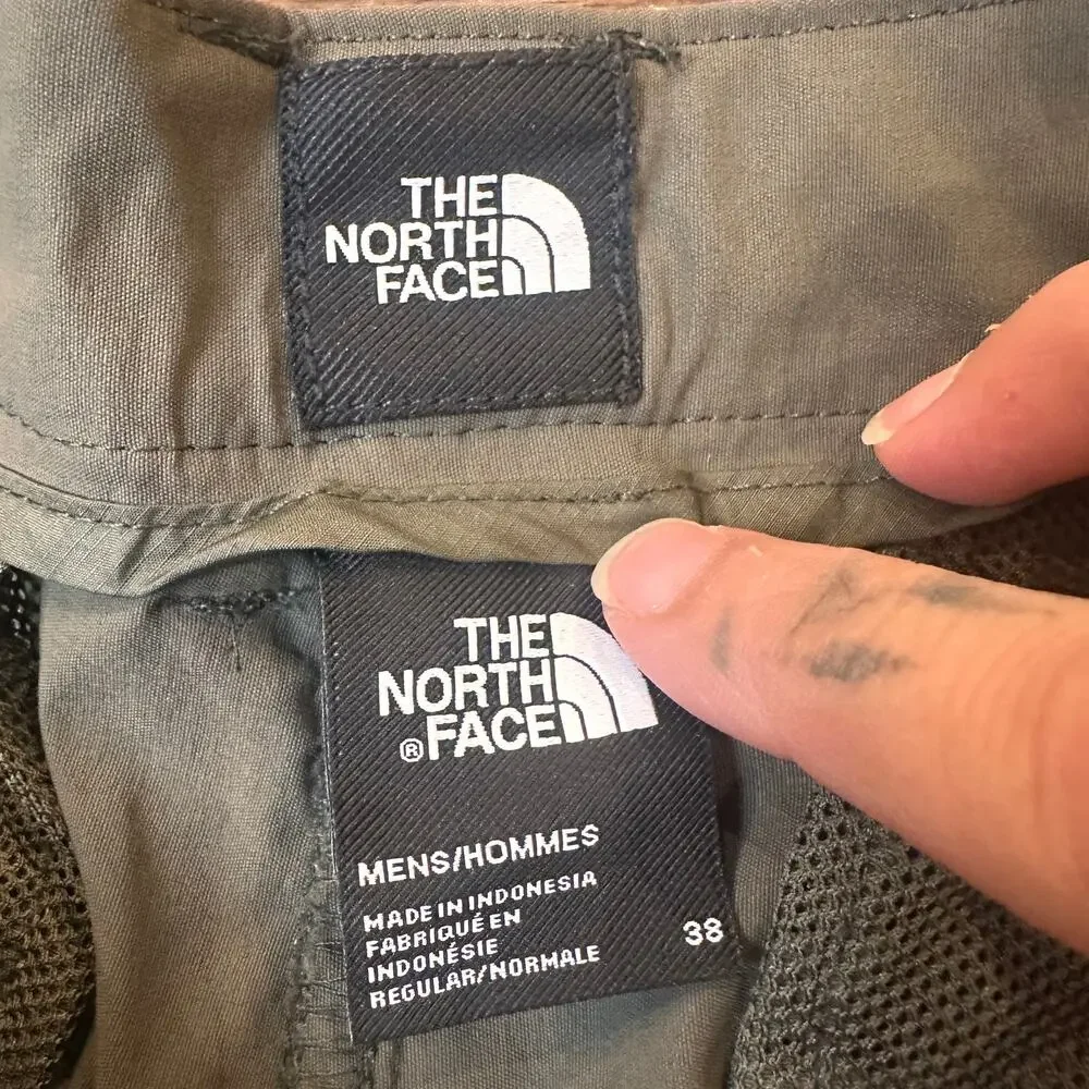 The North Face Men’s Olive Nylon Hiking Shorts Size 38 NWOT